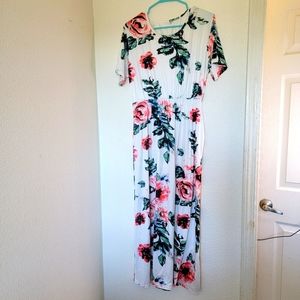 Modest maxi dress